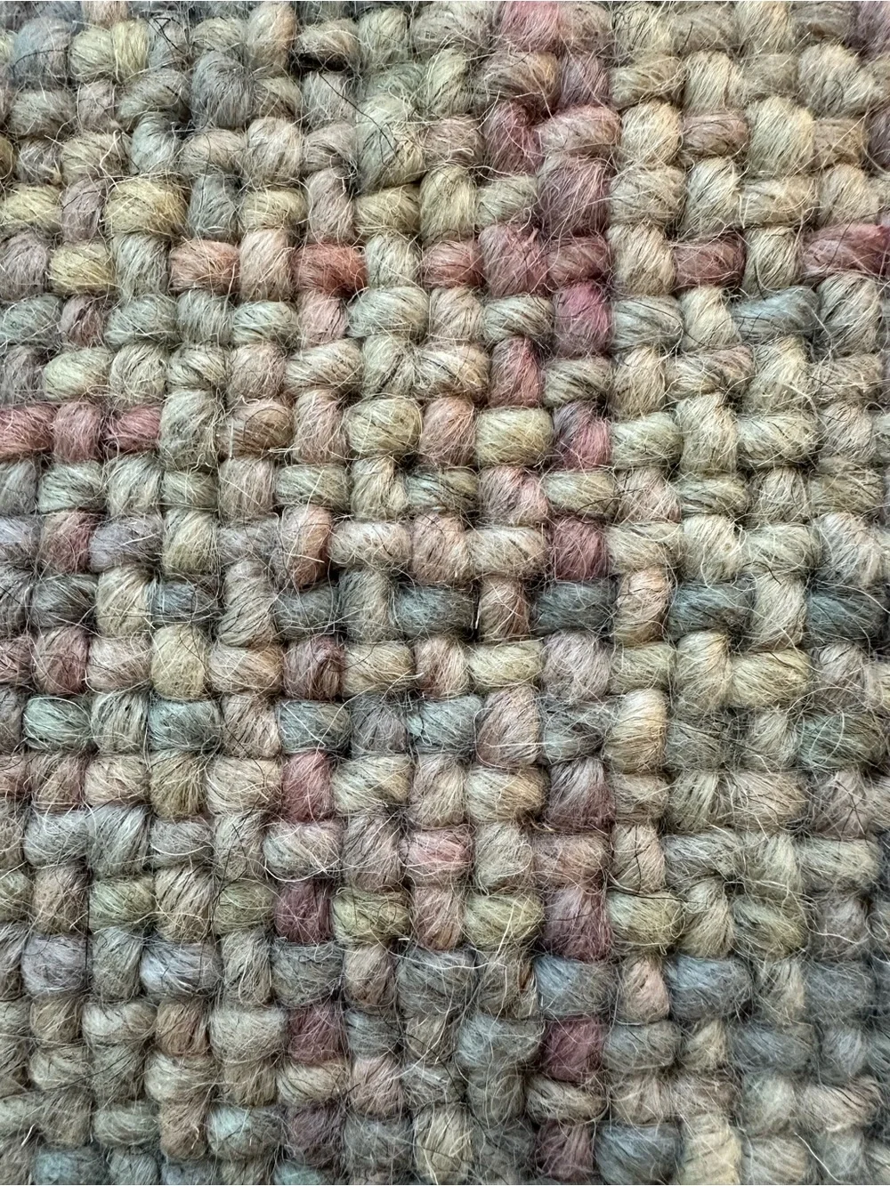 Woven Muted Multi-color Throw Pillow Cases - Neutral Accent Cushion